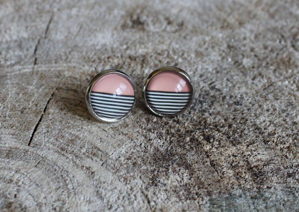 Petites merveilles rose ligné (bo-1034)