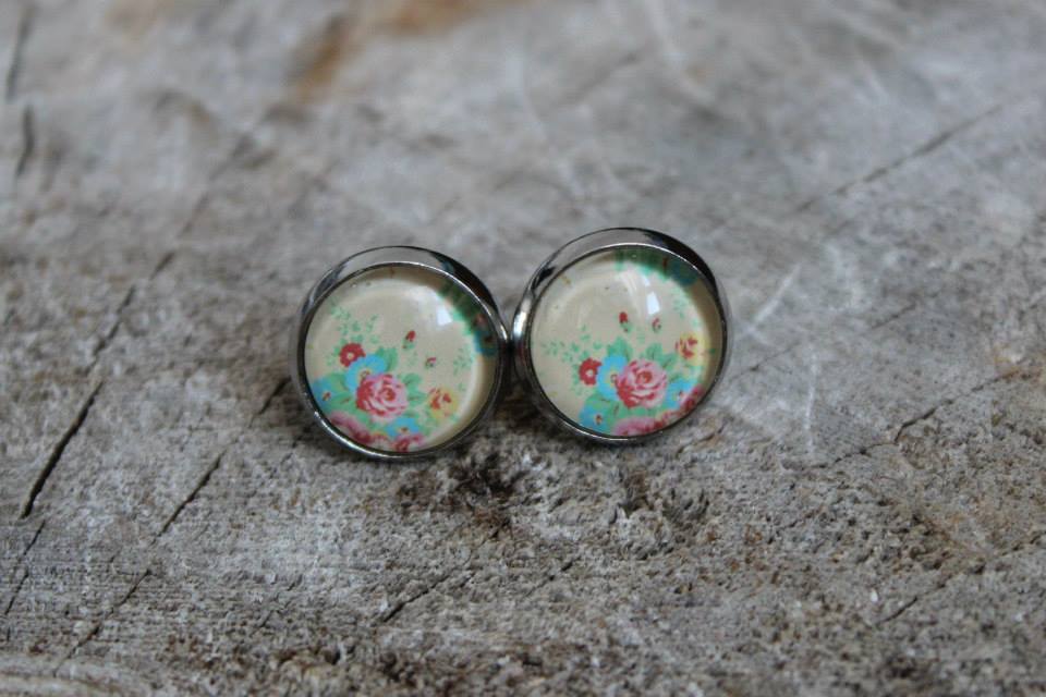 Petites merveilles fleuri fond jaune (BO-948)