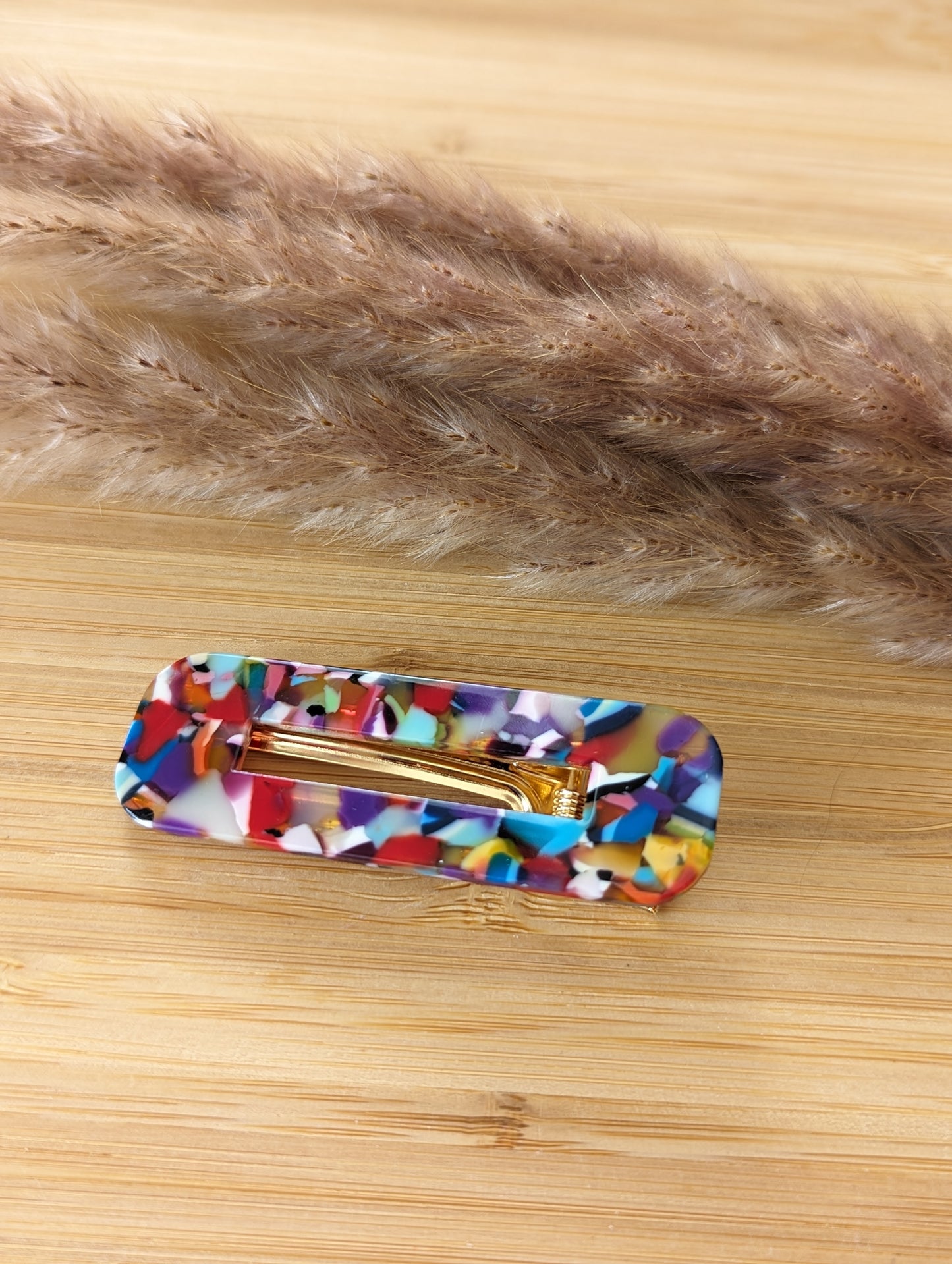 Pinces à cheveux en acetate