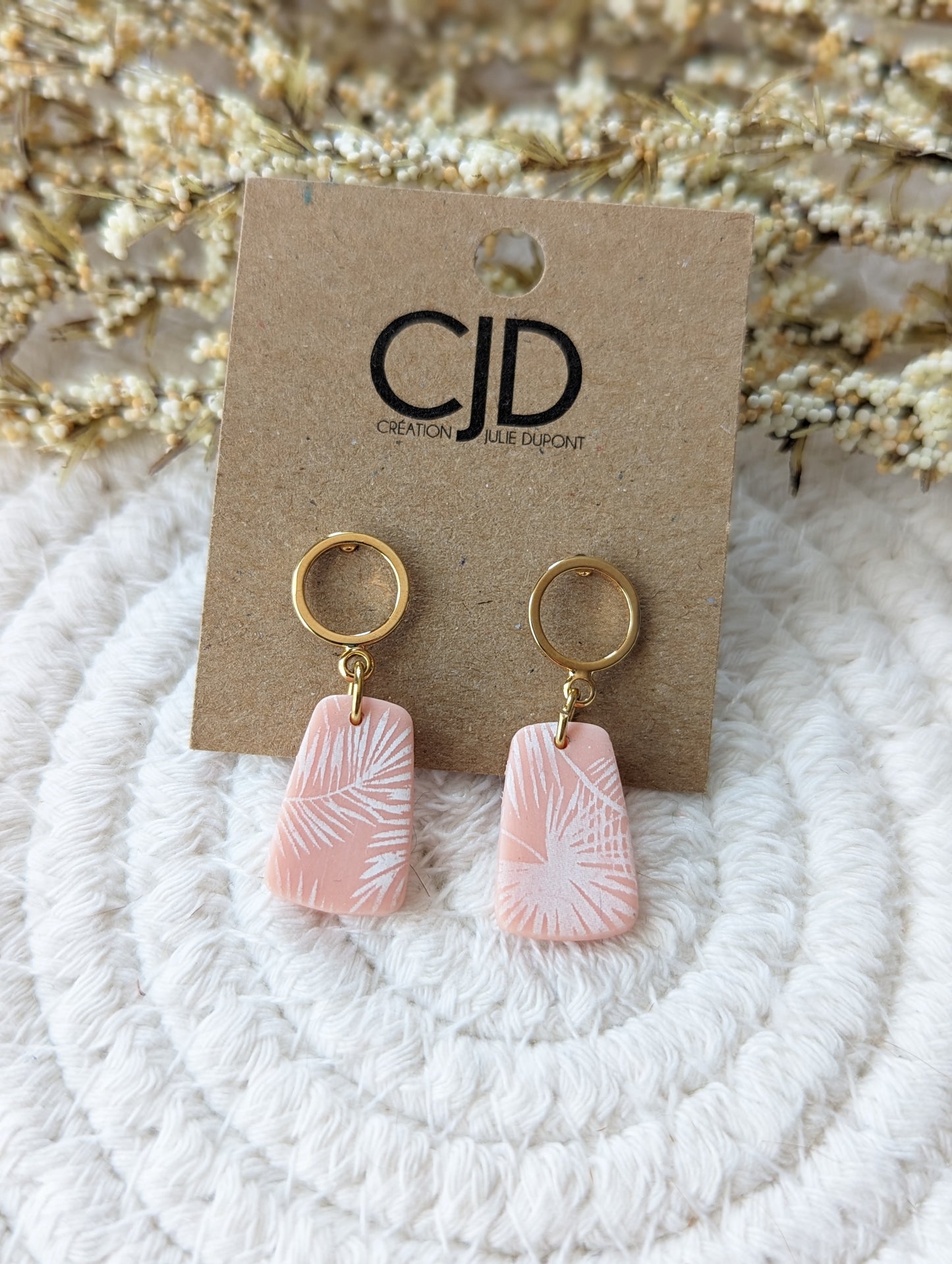 Boucles d'oreilles en argile polymère variées 3 | SOLDE
