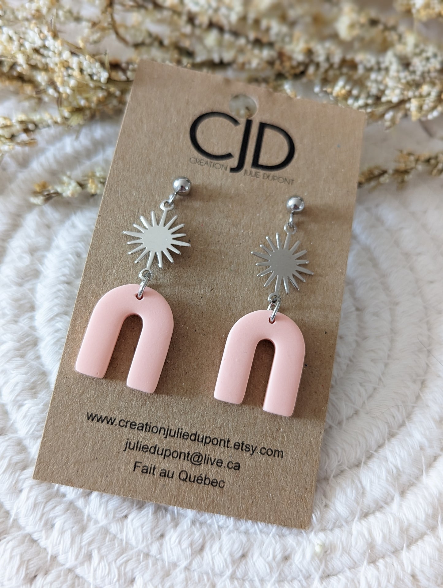 Boucles d'oreilles en argile variées 2 | SOLDE
