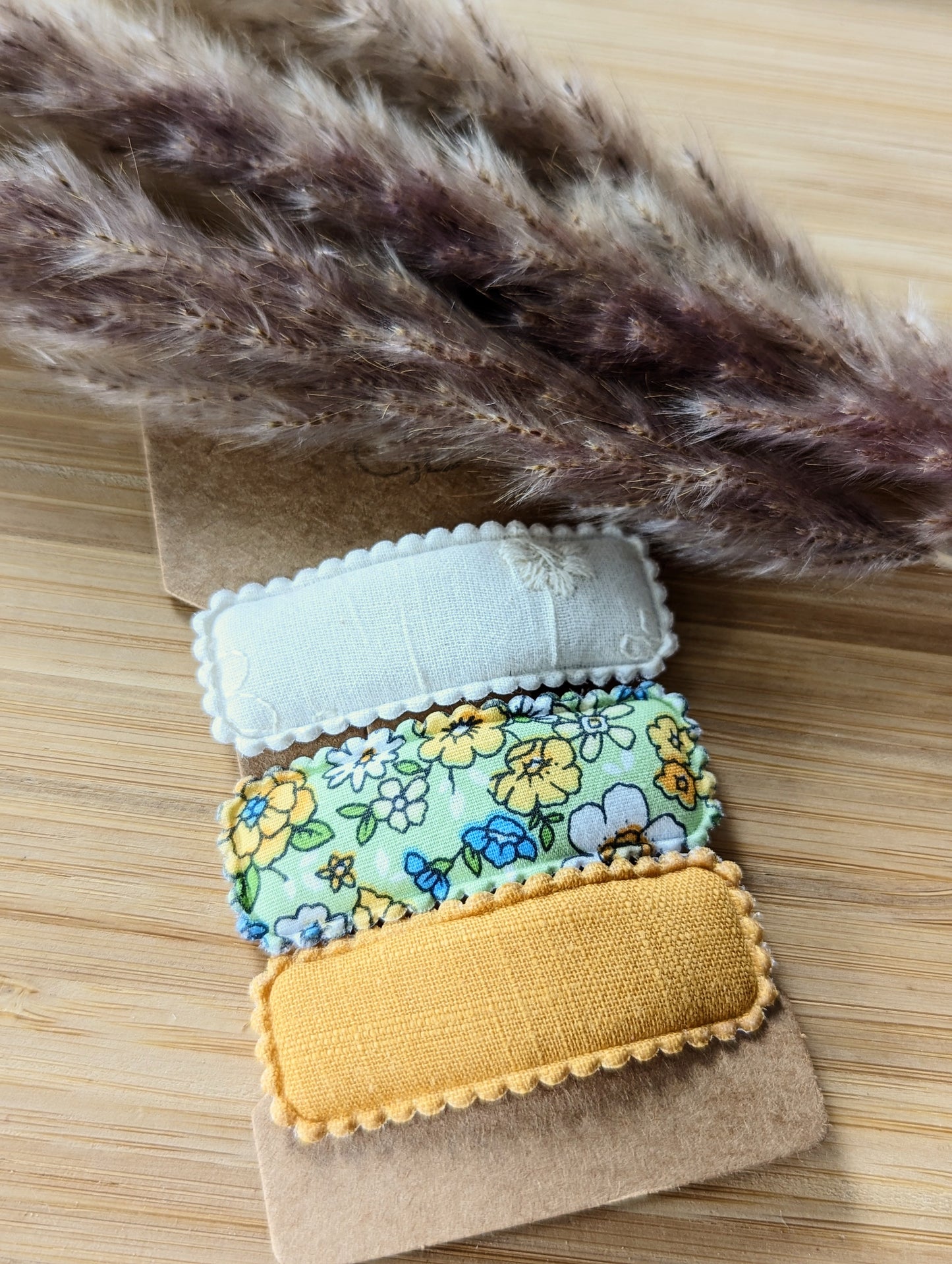 Pinces à cheveux en tissu