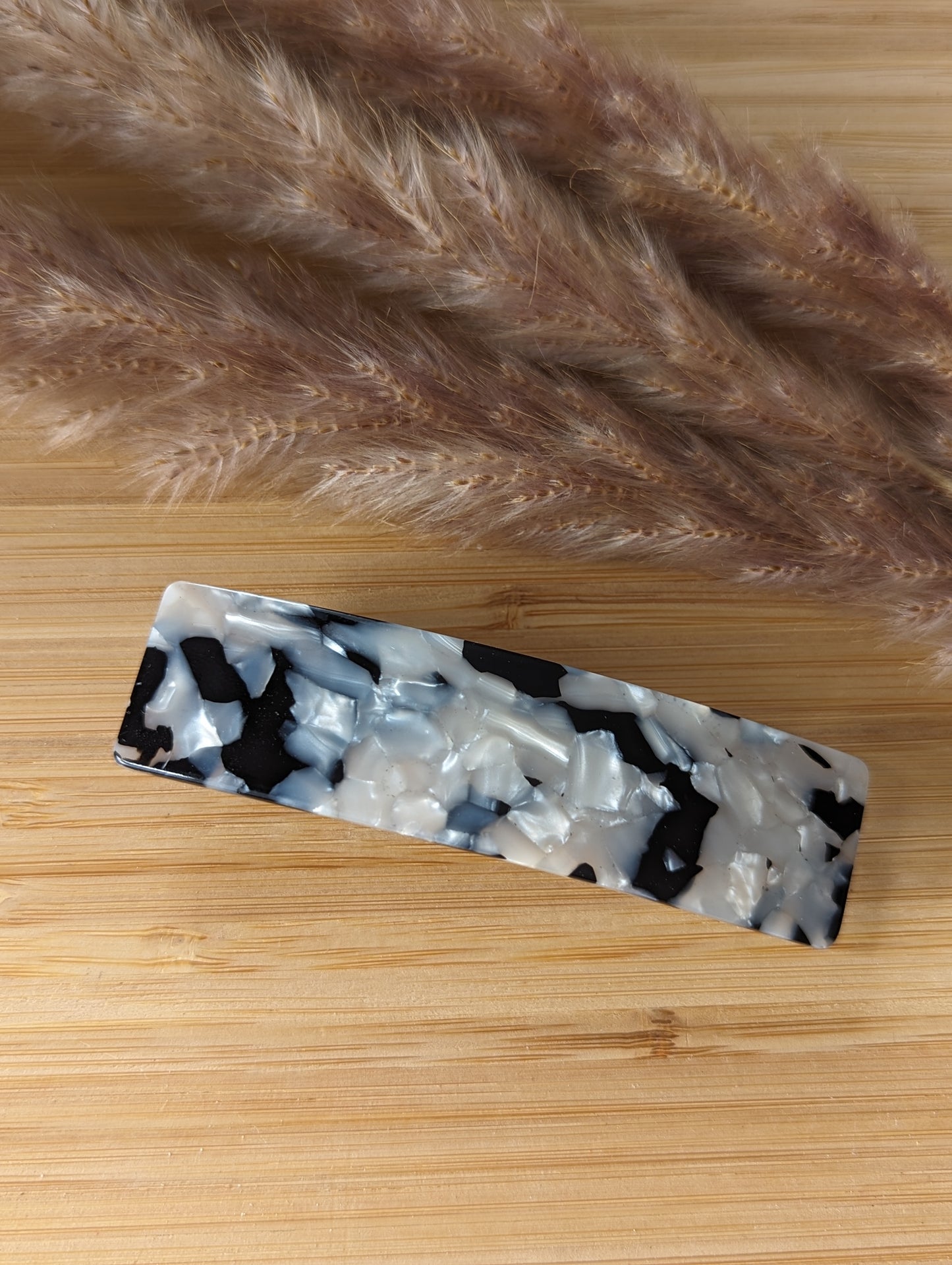 Barrette en acetate // acetate hair clip
