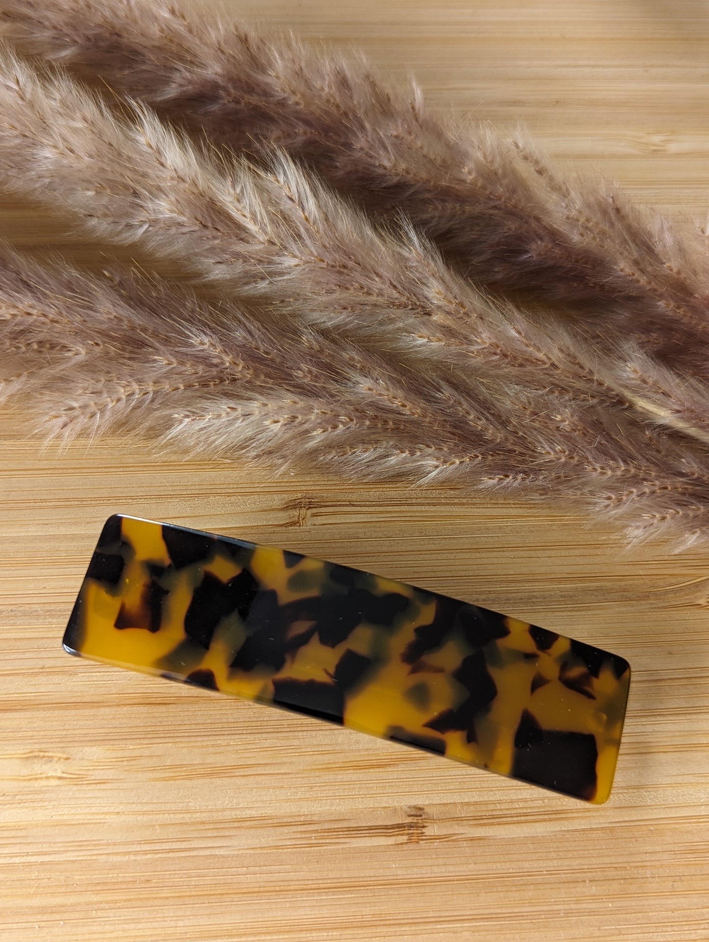 Barrette en acetate // acetate hair clip