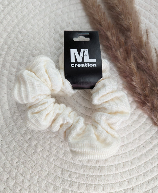 Chouchou blanc crème | Mlcréation