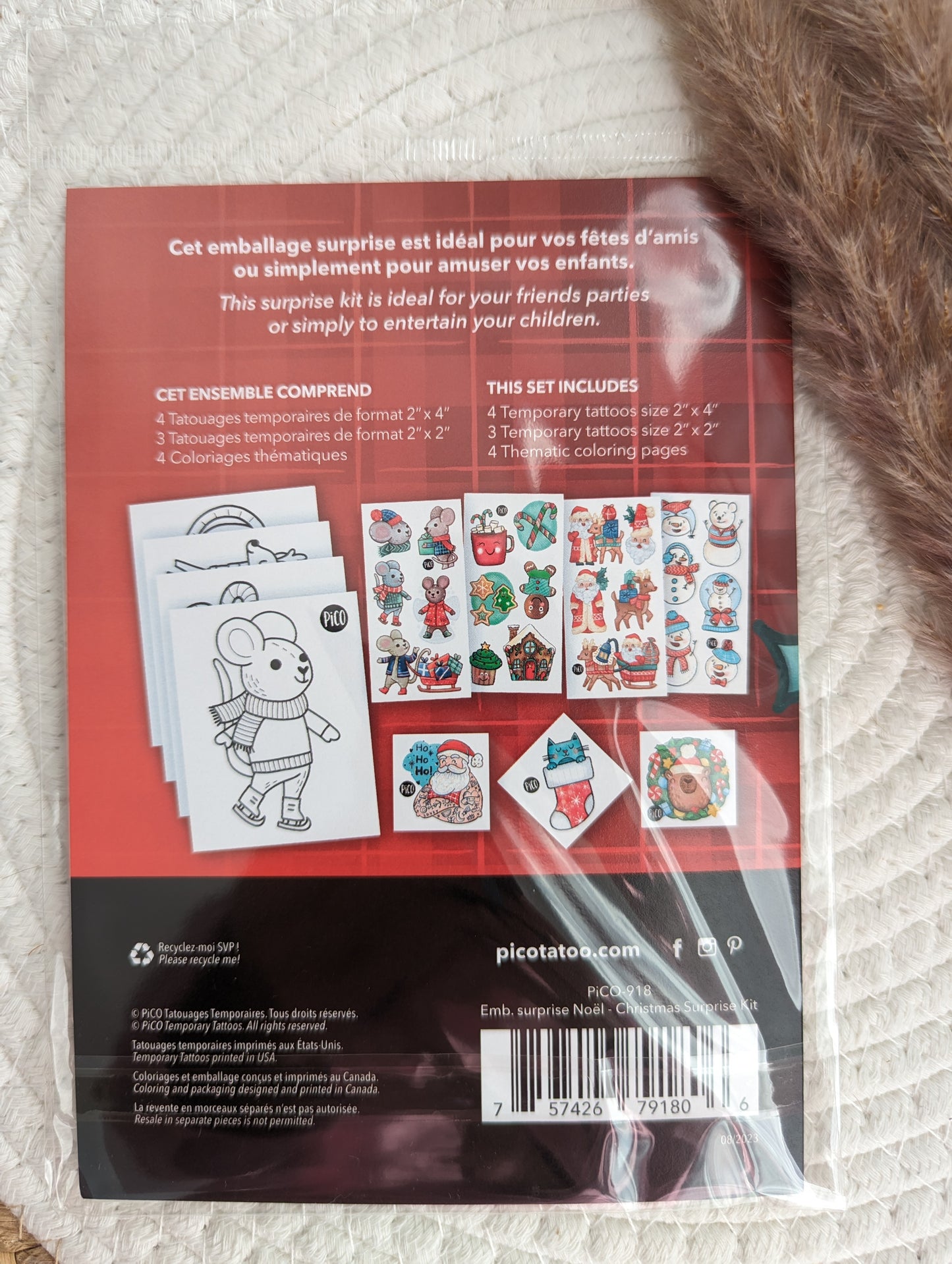 Ensemble suprise de Noel | Pico Tatouage