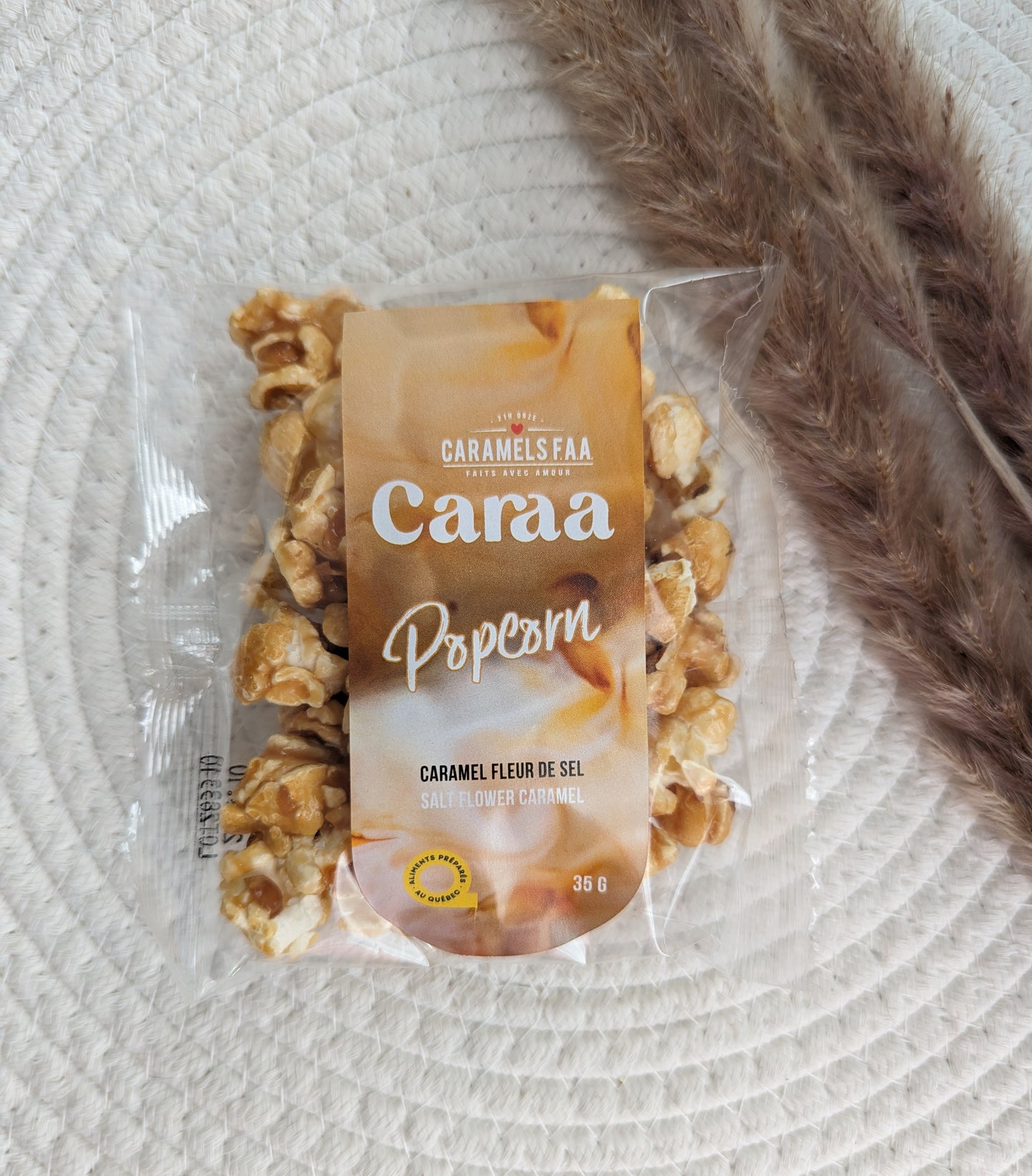 Pop Corn au caramel salé | Caramels FAA