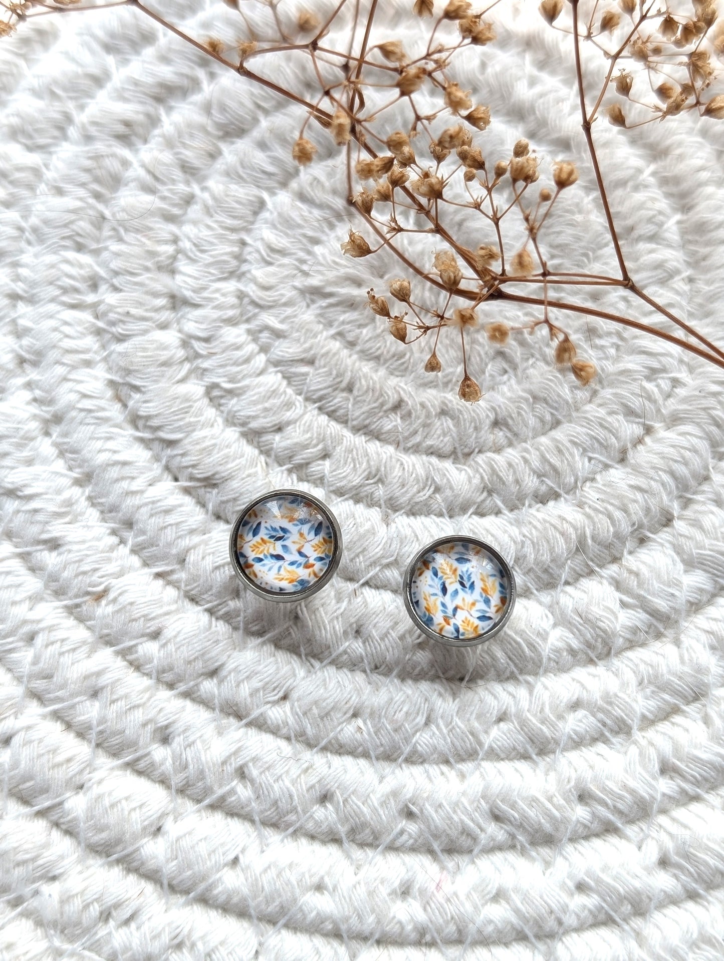 Petites merveilles feuillage bleu jaune (BO-1882)