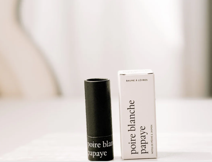 Baume à lèvres | Poire blanche papaye| Marée