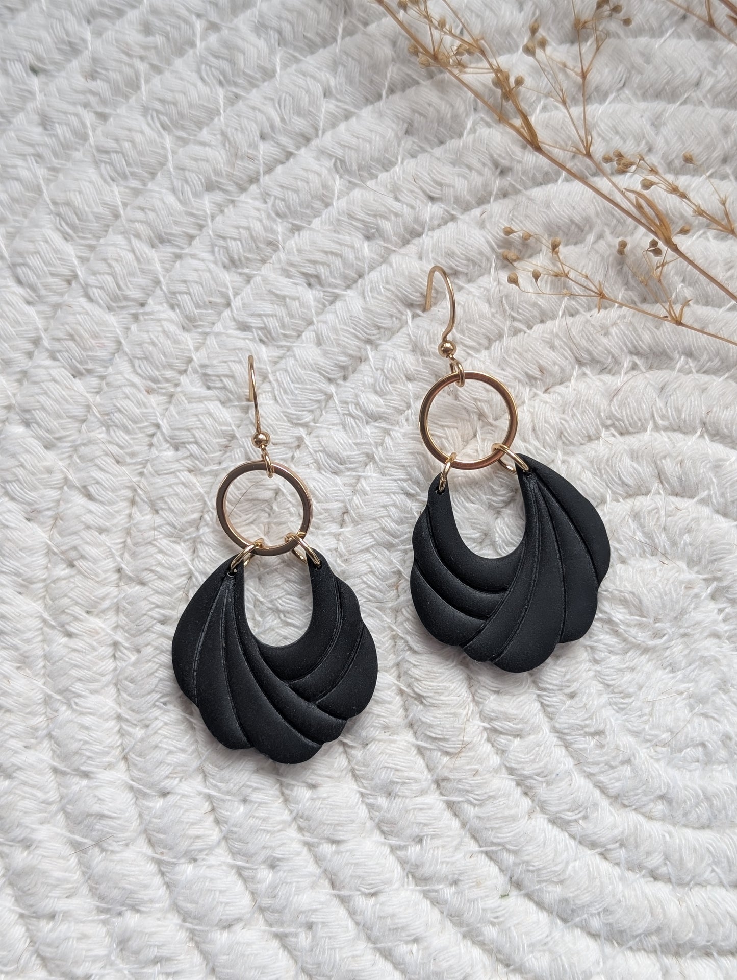Boucles d'oreilles en argile polymère (BO-1900)