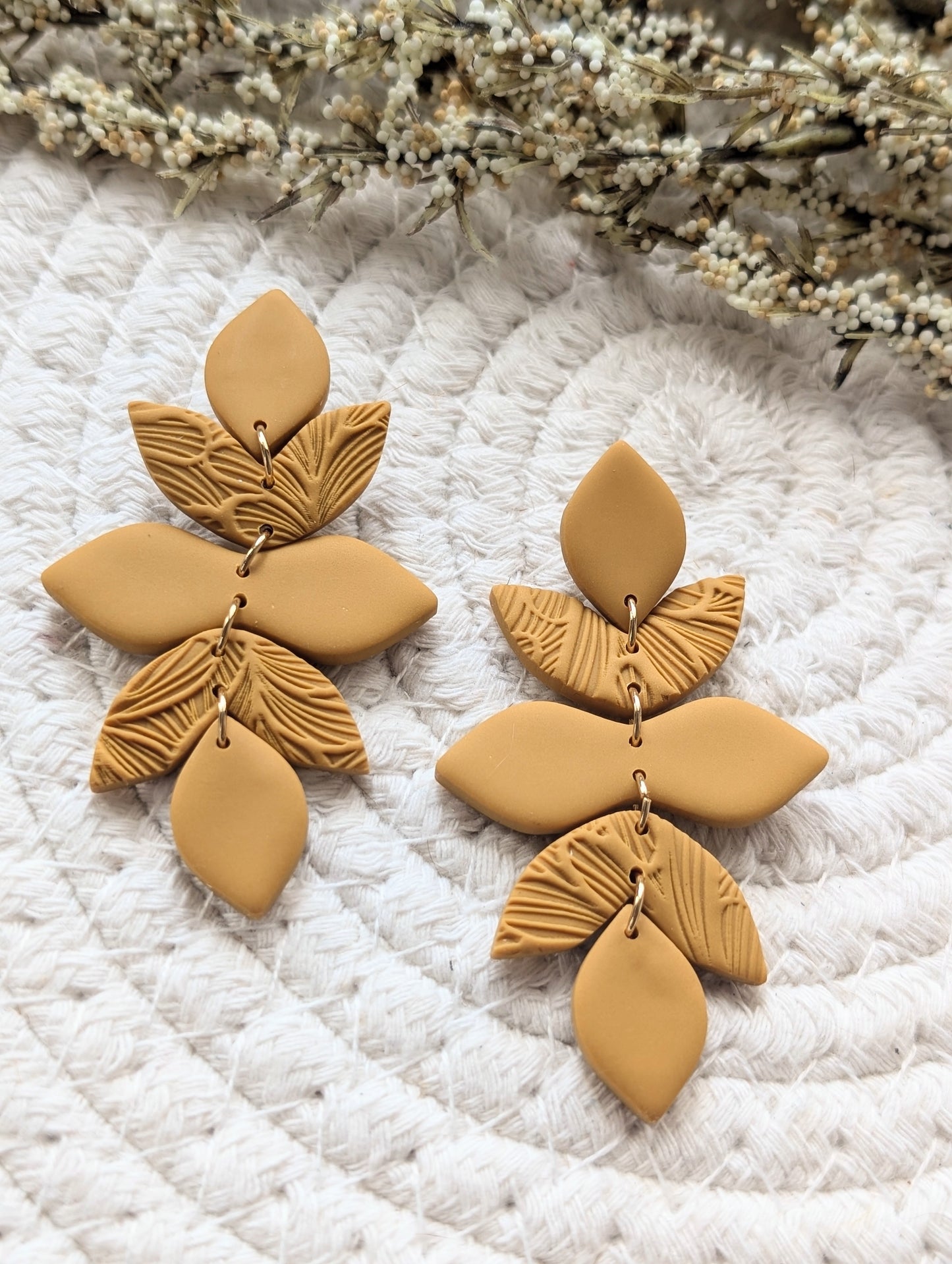 Boucles d'oreilles en argile polymère (BO-1906)