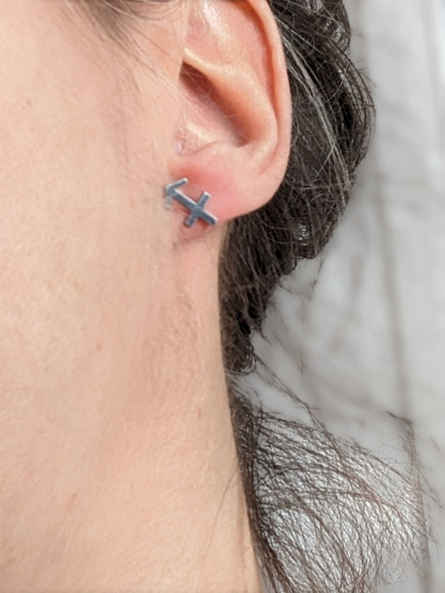 Boucles d'oreilles signe astrologique | zodiac earrings | stainless earrings