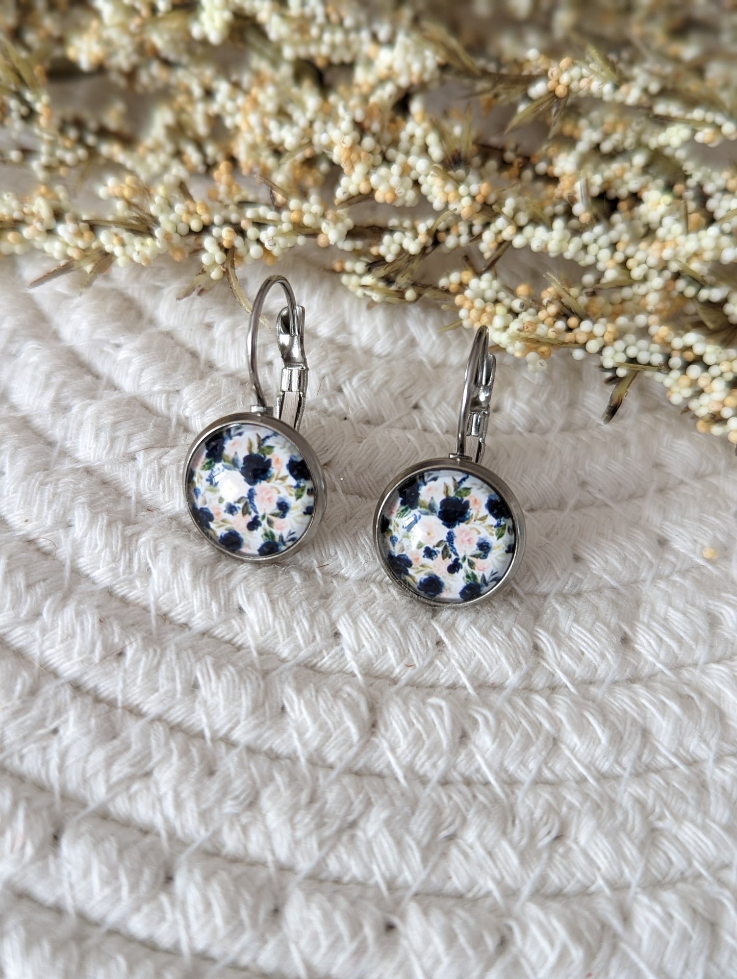 Petites merveilles fleuri bleu (BO-1791)