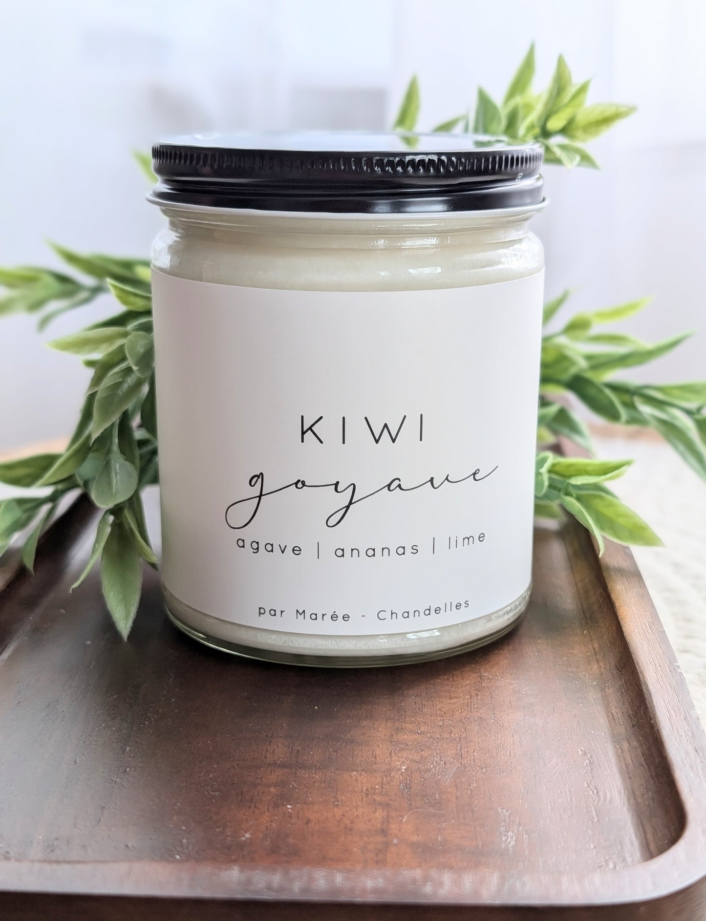 Chandelle de soya | Kiwi goyave | Marée Chandelles