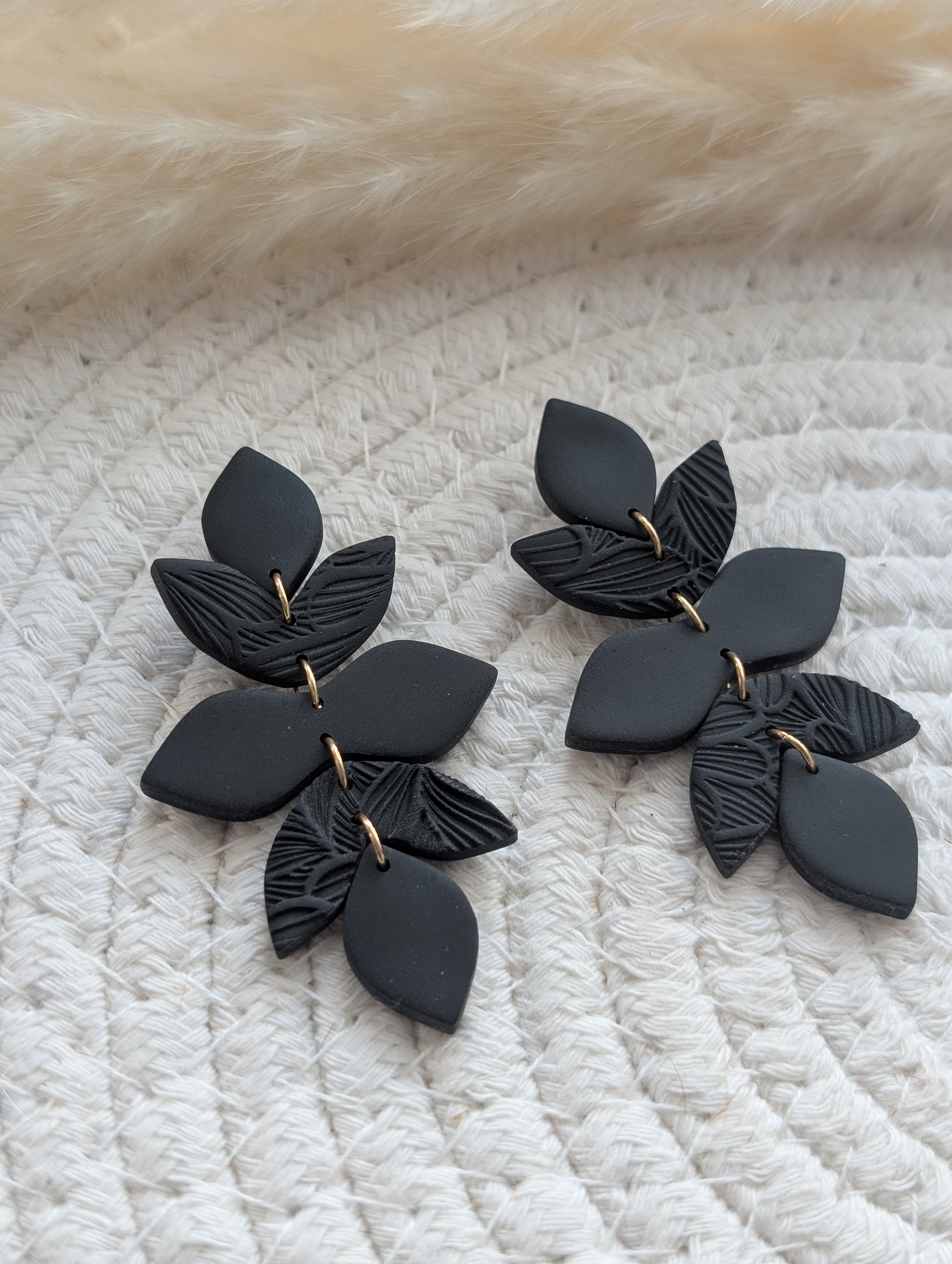 Boucles d'oreilles en argile polymère (BO-1906)