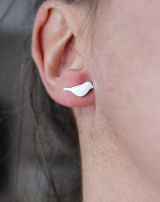 Boucles d'oreilles oiseau en acier inoxydable (bo-1709)