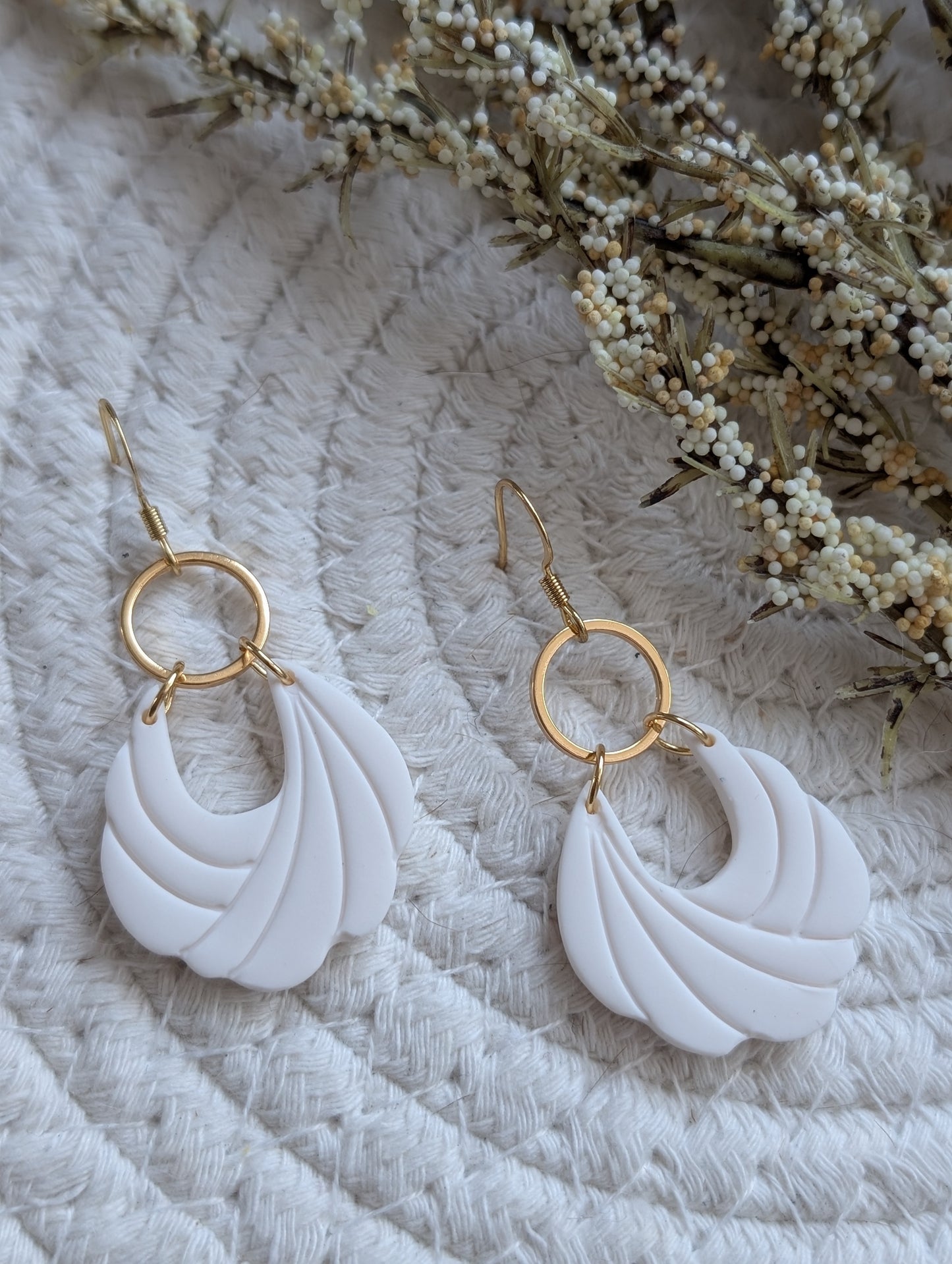 Boucles d'oreilles en argile polymère (BO-1900)