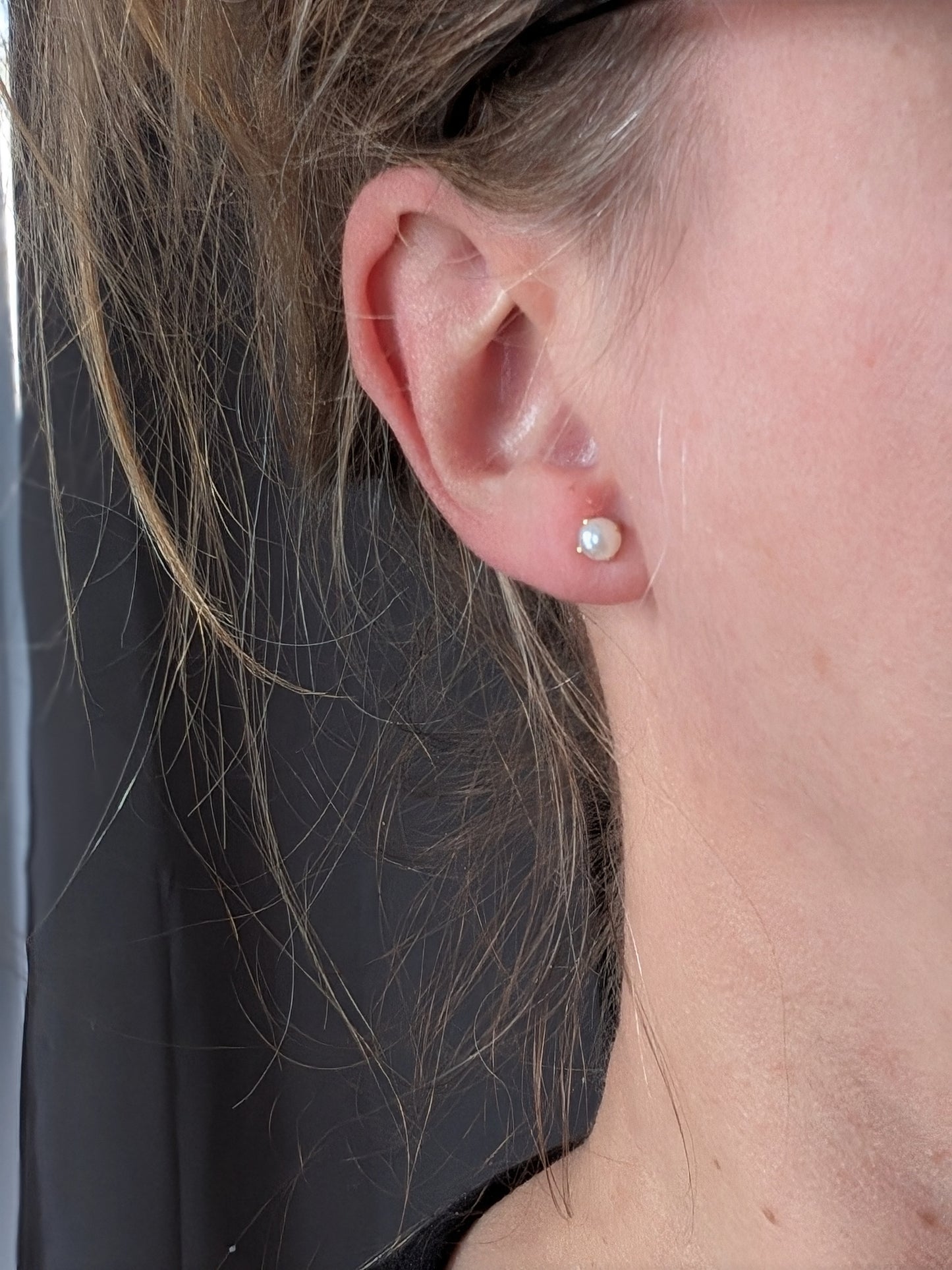 Stud petites perles | Acier inoxydable (BO-1861)