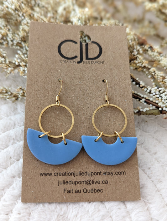 Boucles d'oreilles en argile variées  1 | SOLDE