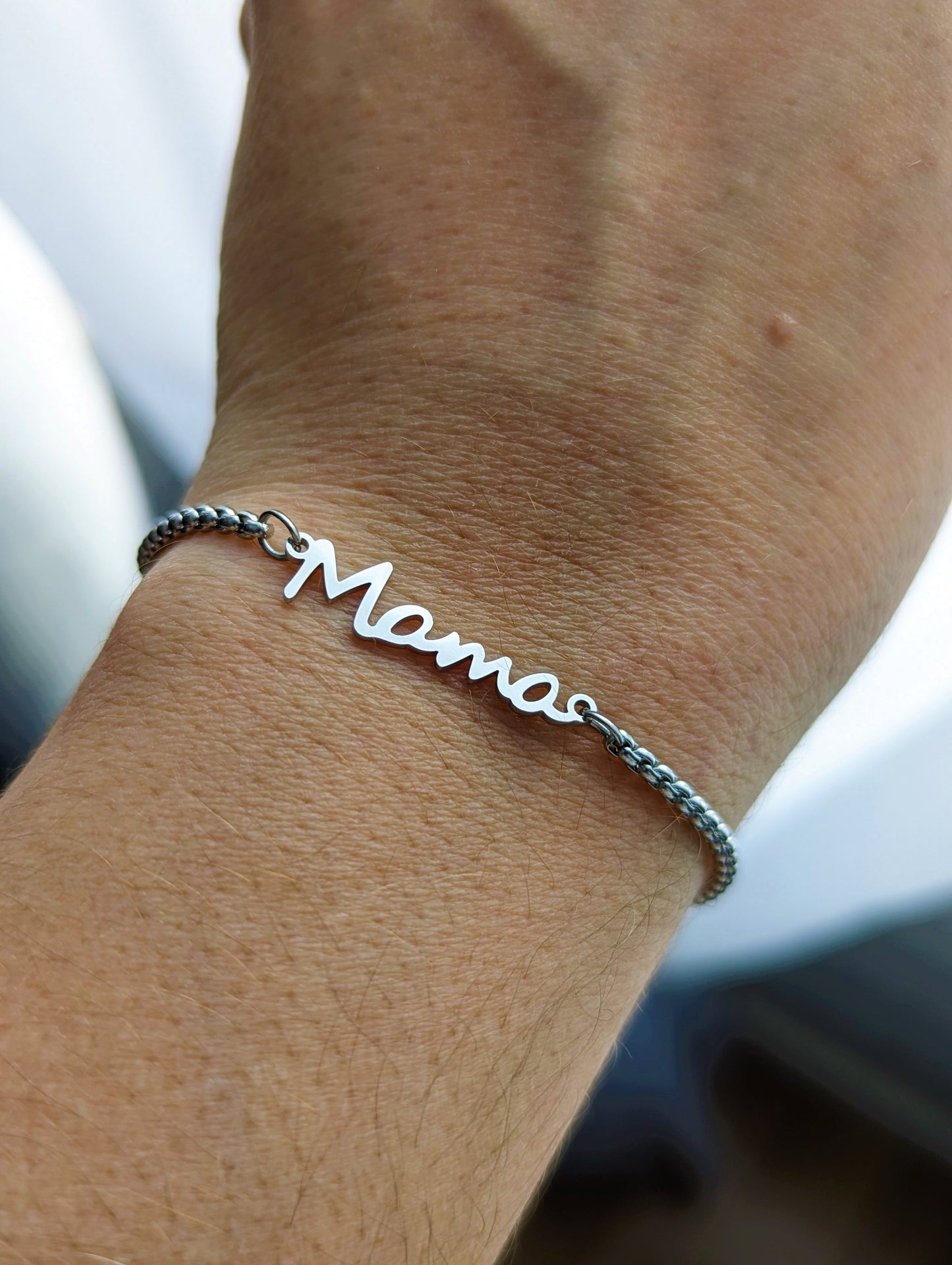 Bracelet inox mama (Br-84)